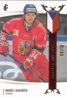 KOVAŘČÍK Ondřej LC Road to Prague Karjala Cup 2023 EHK-11 Red /10