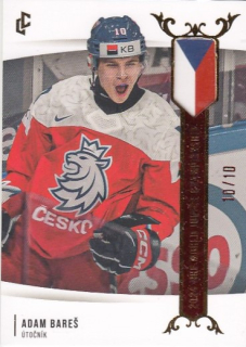 BAREŠ Adam LC Road to Prague IIHF WJCH 2024 U20-07 Red /10