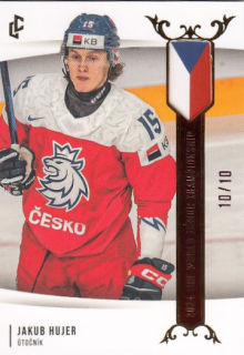 HUJER Jakub LC Road to Prague IIHF WJCH 2024 U20-11 Red /10