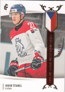 ŠTANCL Jakub LC Road to Prague IIHF WJCH 2024 U20-17 Red /10