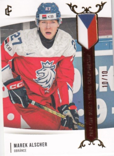 ALSCHER Marek LC Road to Prague IIHF WJCH 2024 U20-22 Red /10