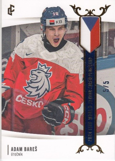 BAREŠ Adam LC Road to Prague IIHF WJCH 2024 U20-07 Blue /5