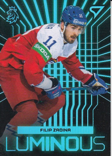 ZADINA Filip SportZoo Hokejové Česko 2024 Luminous LS-27 Blue