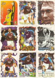 Set ASTON VILLA Futera 1999 Main Set