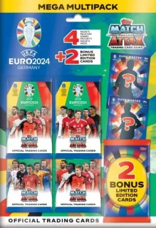 Multipack Mega Topps Match Attax EURO 2024