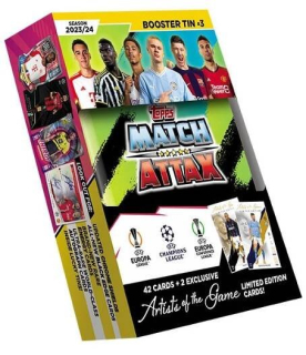 Malá plechovka Booster Tin Topps Match Attax 2023/2024 UEFA Champions League #3