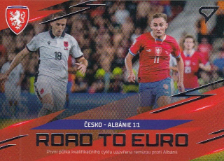 ČESKO ALBÁNIE SZ Hrdí lvi 2024 Road to EURO RE-08