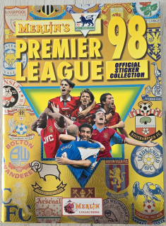 ALBUM Merlin na samolepky Premier League 98