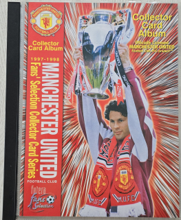 Set MANCHESTER UNITED Futera 1997/1998 Complete Set