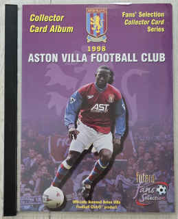 Set ASTON VILLA Futera 1998 Complete Set + album