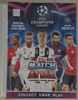 ALBUM Topps Match Attax Champions League 2018/2019