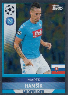 HAMŠÍK Marek Topps 2016/2017 Champions League NAP3