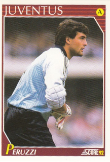 PERUZZI Angelo Score 1991/1992 č. 147