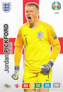 PICKFORD Jordan Panini Adrenalyn XL 2020 Euro 2020 č. 119