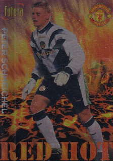 SCHMEICHEL Peter Futera 1998 Red Hot RH11 /8000