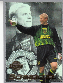 SCHMEICHEL Peter Merlin Premier Gold 1998/1999 World Cup Superstar B4