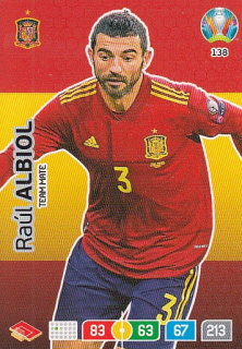 ALBIOL Raúl Panini Adrenalyn XL 2020 Euro 2020 č. 138