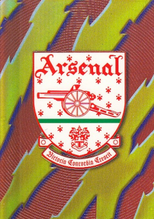 ARSENAL London Merlin Premier Gold 1998/1999 Emblem A1