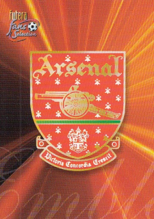 ARSENAL London Futera 2000 č. 148 Emblem