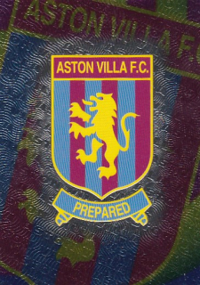 ASTON VILLA Merlin Premier Gold 1997/1998 Emblem B2