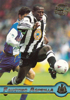 ASPRILLA Faustino Merlin Premier Gold 1997/1998 č. 112