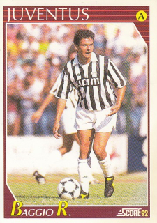 BAGGIO Roberto Score 1991/1992 č. 145