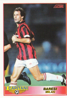 BARESI Franco Score 1991/1992 č. 387