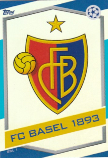 BASEL FC Topps Match Attax 2016/2017 Champion league Team Boost BSL1