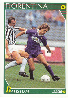 BATISTUTA Gabriel Score 1991/1992 č. 84