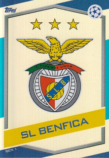 BENFICA Lisabon Topps Match Attax 2016/2017 Champion league Team Boost BEN1