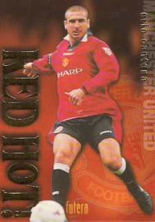 CANTONA Eric Futera 1997 Red Hot RH1 Gold /7500