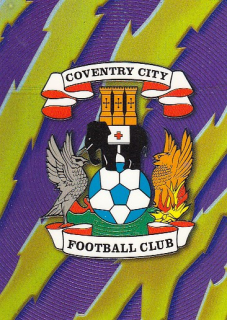 COVENTRY City Merlin Premier Gold 1998/1999 Emblem A6