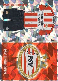 PSV EINDHOVEN Topps Sticker 2016/2017 Champion league PSV1 PSV2