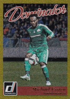 ESSIEN Michael Donruss 2016/2017 č. 29 Dominator Gold