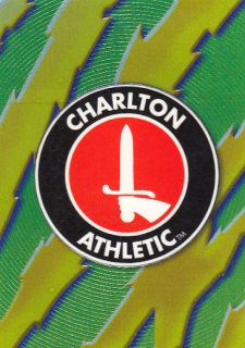 CHARLTON Athletic Merlin Premier Gold 1998/1999 Emblem A4