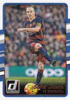 INIESTA Andrés Donruss 2016/2017 č. 22