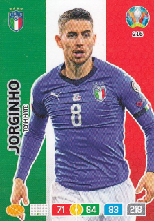 JORGINHO Panini Adrenalyn XL 2020 Euro 2020 č. 216