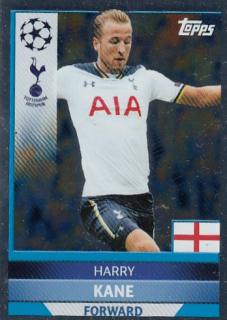 KANE Harry Topps Sticker 2016/2017 Champions league TOT3