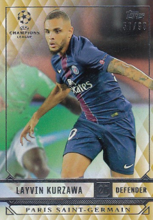 KURZAWA Layvin Topps Champions league 2016/2017 č. 144 /99