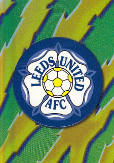 LEEDS United Merlin Premier Gold 1998/1999 Emblem A9