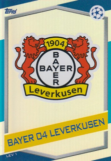 LEVERKUSEN Bayer 04 Topps Match Attax 2016/2017 Champions league Team Boost LEV1