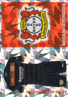 LEVERKUSEN Bayer 04 Topps Sticker 2016/2017 Champions league LEV1 LEV2