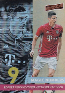 LEWANDOWSKI Robert Panini Aficionado 2016/2017 Magic Numbers MN-9