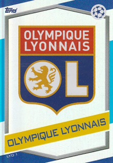 LYON Olympique Topps Match Attax 2016/2017 Champions league Team Boost LYO1