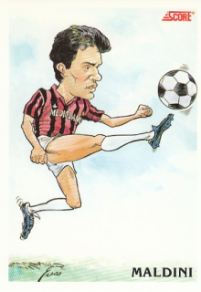 MALDINI Paolo Score 1991/1992 č. 352