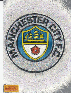 MANCHESTER City Merlin Ultimate 1995/1996 Emblem č. 109