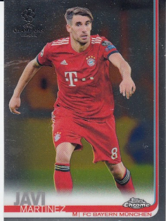 MARTINEZ Javi Topps Chrome 2018/2019 č. 66