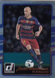 MASCHERANO Javier Donruss 2016/2017 č. 27 Holographic