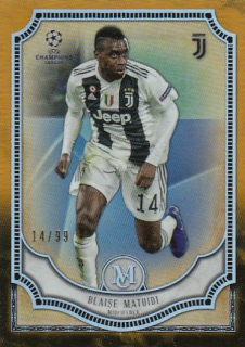 MATUIDI Blaise Topps Museum 2018/2019 č. 46 /99