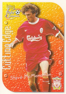 McMANAMAN Steve Futera 1999 Cutting Edge Embossed CE4